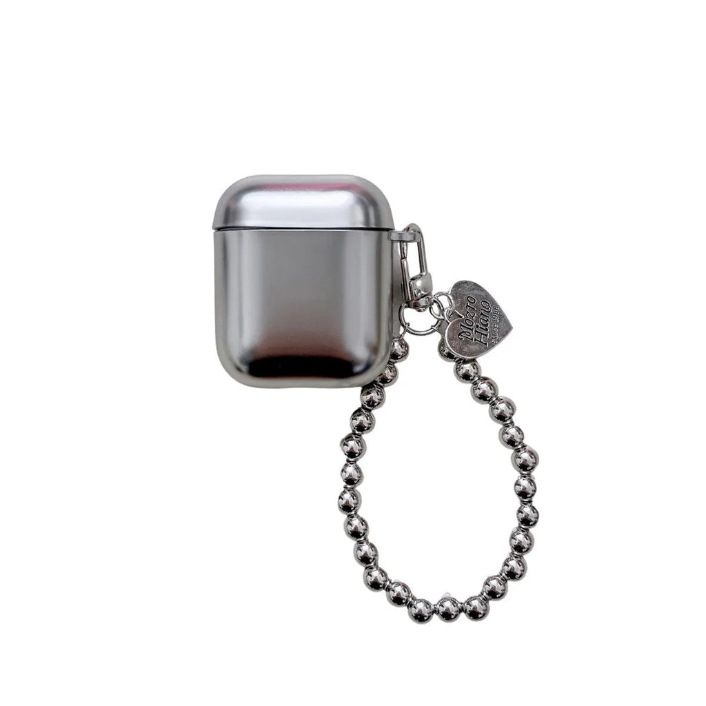 Matte plating TPU protective case for AirPods, shown in universal fit for multiple models.