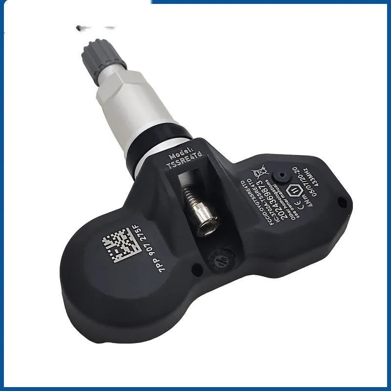 Black car tyre pressure monitor sensor for Audi vehicles