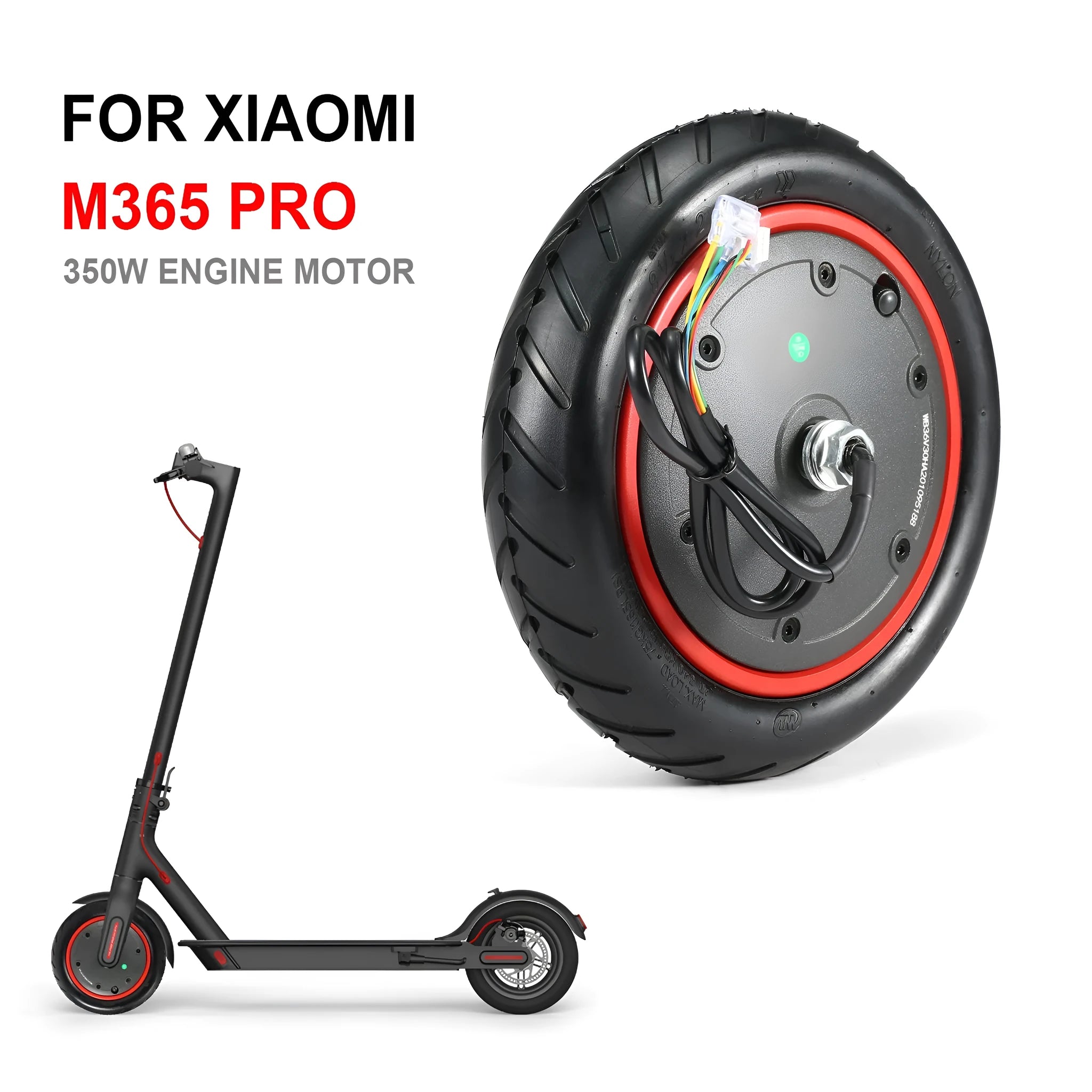 8.5 inch durable rubber inner tube replacement tyre for Pro 350w electric scooter.