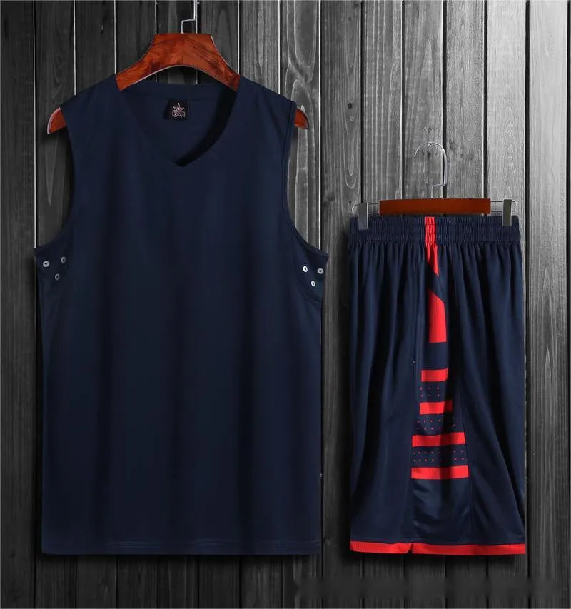 A white breathable sports vest for basketball and campus training on a mannequin.