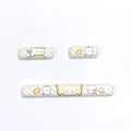 MOG Steamed Bread Bread Bear PBT keycap set for mechanical keyboards, showing colourful sublimated design.