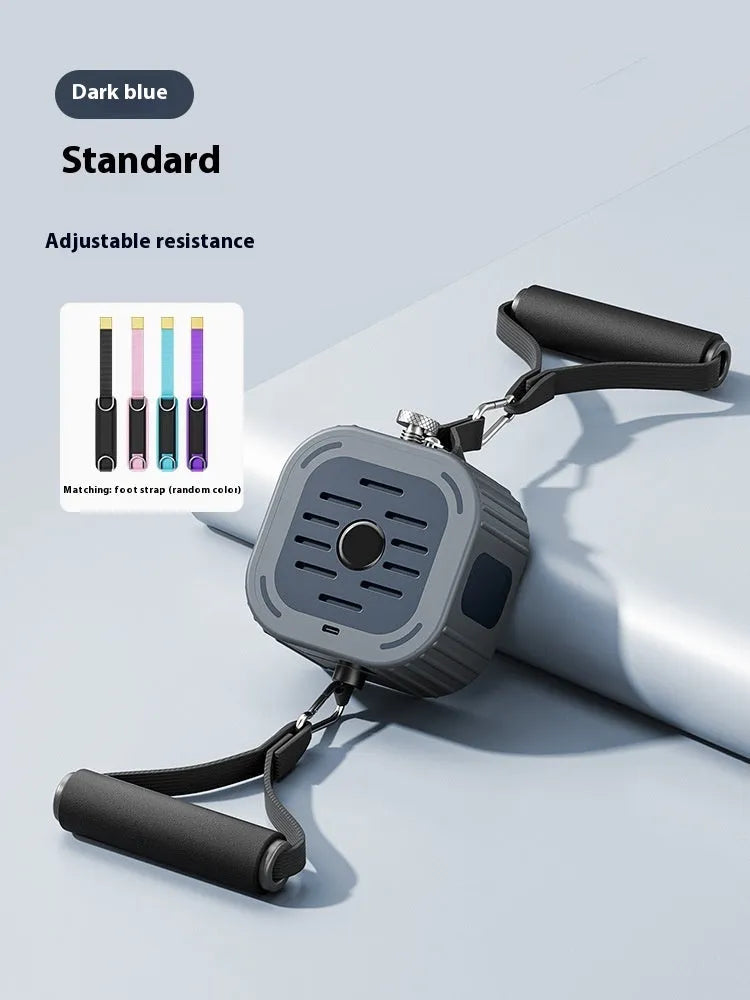 Power pump adjustable chest expander with ABS construction in orange or blue colour