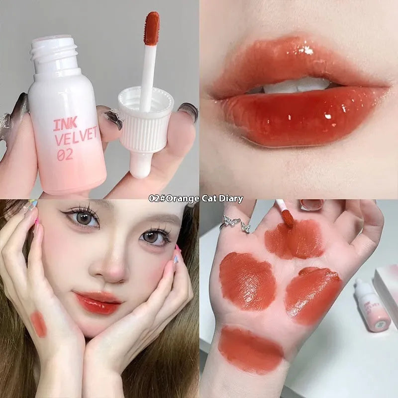 Mirror Lip Lacquer tube in 3.5g size showing colour options for moisturising non-stick lip gloss