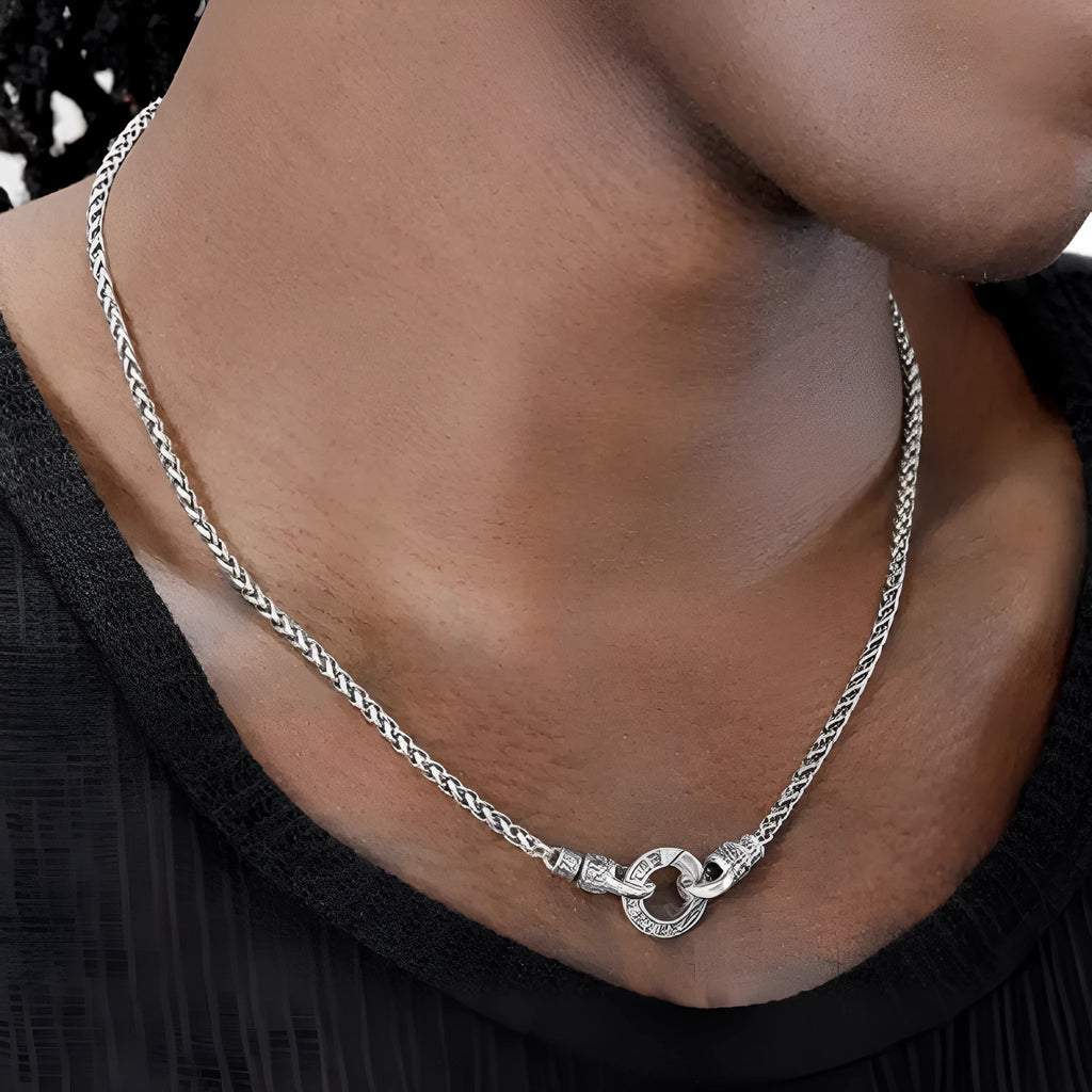 S925 sterling silver clavicle necklace for women with adjustable chain lengths
