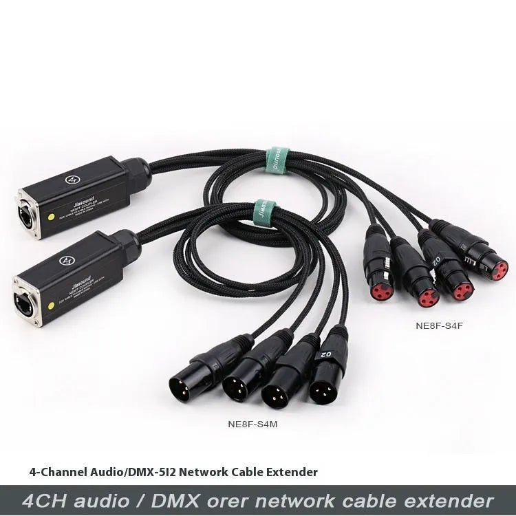 CAT6 RJ45 network extension converter cable with plug and socket connectors