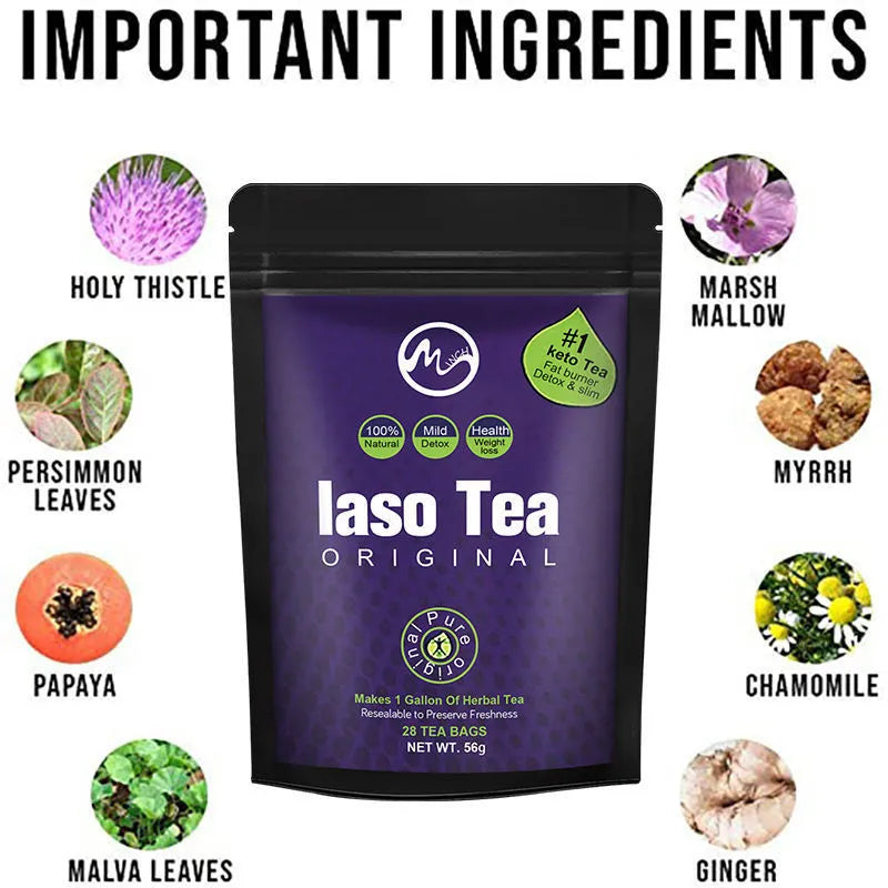 One bag of sugar-free instant slimming tea for cold soaking preparation.