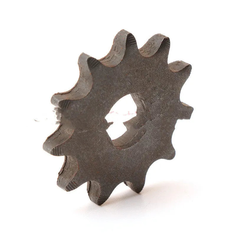 Cast iron non-circular 11-gear for motorcycle 25hT8F chain reduction system replacement