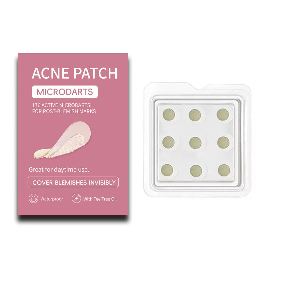 9 transparent hydrocolloid acne patches for desalting pimples and closed comedones