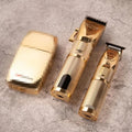 Gold cordless hair clipper model 2880 with charging cable