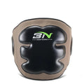 Sanda boxing breast protection target in dark grey or khaki colour for waist protection during martial arts training