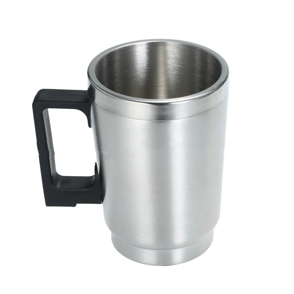 Stainless steel headlamp polishing cups and power adapters for car light restoration.
