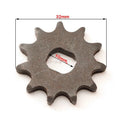 Cast iron non-circular 11-gear for motorcycle 25hT8F chain reduction system replacement