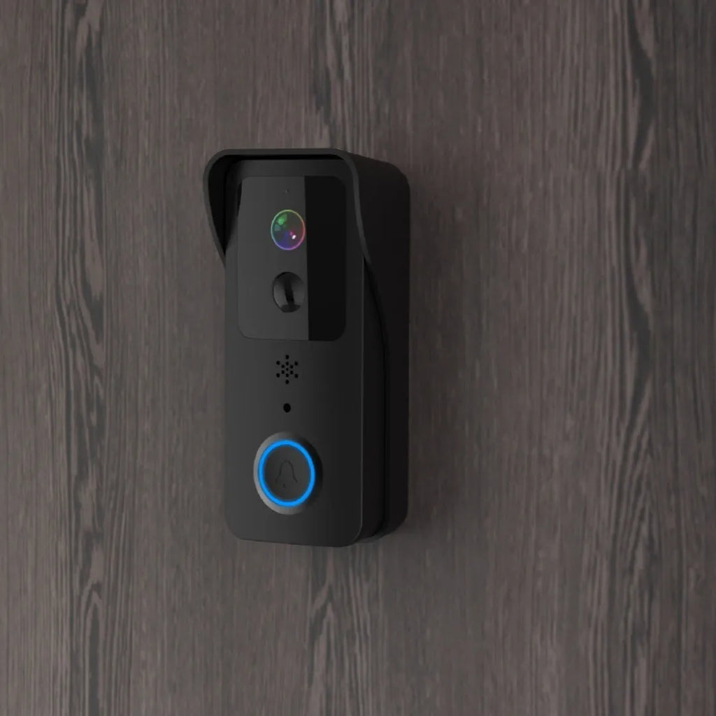 Smart home waterproof visual doorbell with HD camera and remote APP controls