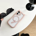 Transparent acrylic TPU phone case with magnetic feature for iPhone 17 series