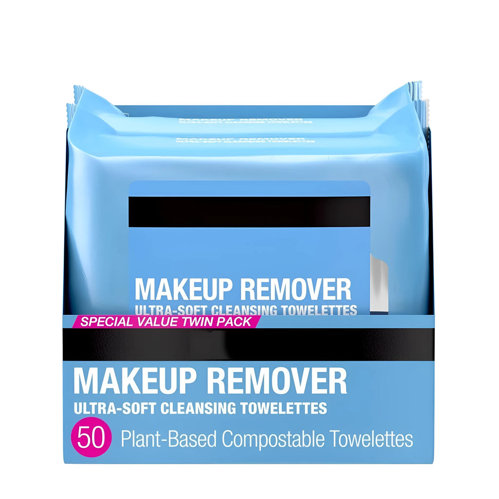 Gentle deep cleansing facial wipes 25 count mild makeup remover wipes for face cleansing pack of 10