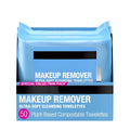Gentle deep cleansing facial wipes 25 count mild makeup remover wipes for face cleansing pack of 10