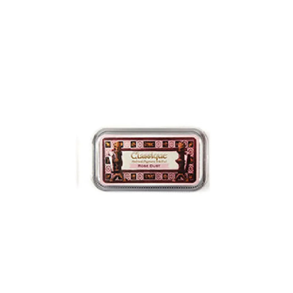 Rectangular quick-drying stamp pad for DIY rubber stamps in five colour options