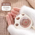 USB hand warmer with digital display in aluminium heat dissipation design