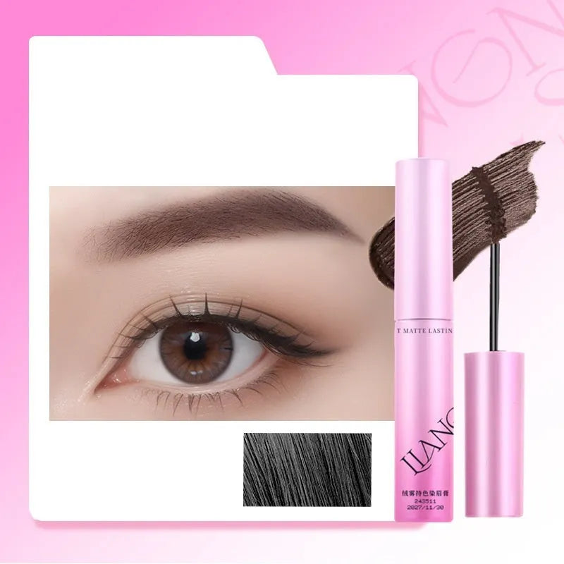 Velvet fog eyebrow cream in compact with four neutral shade options for brow definition