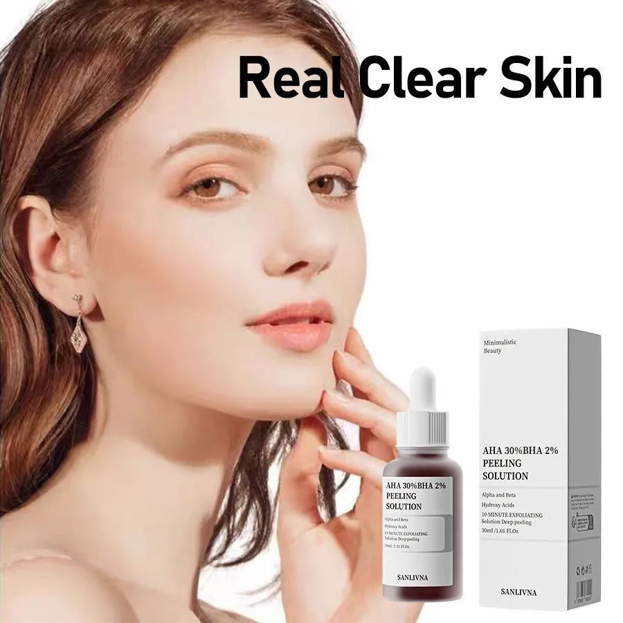 30ml bottle of tartaric acid facial essence for women universal skin type