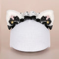 Plush fabric cartoon helmet and hat cover set in medium size with multiple character style options