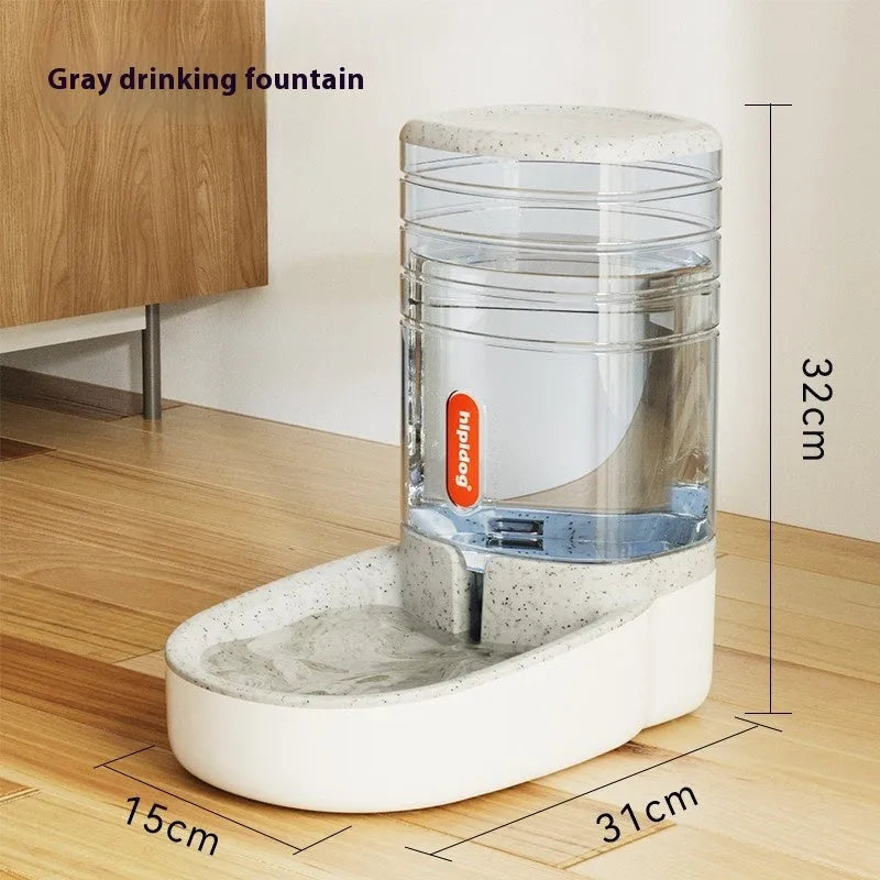 Second generation 3.8L automatic pet water fountain feeder in blue, green, grey or pink colours