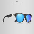 Polarised sunglasses with TAC lenses and thickened PC frames for outdoor UV protection