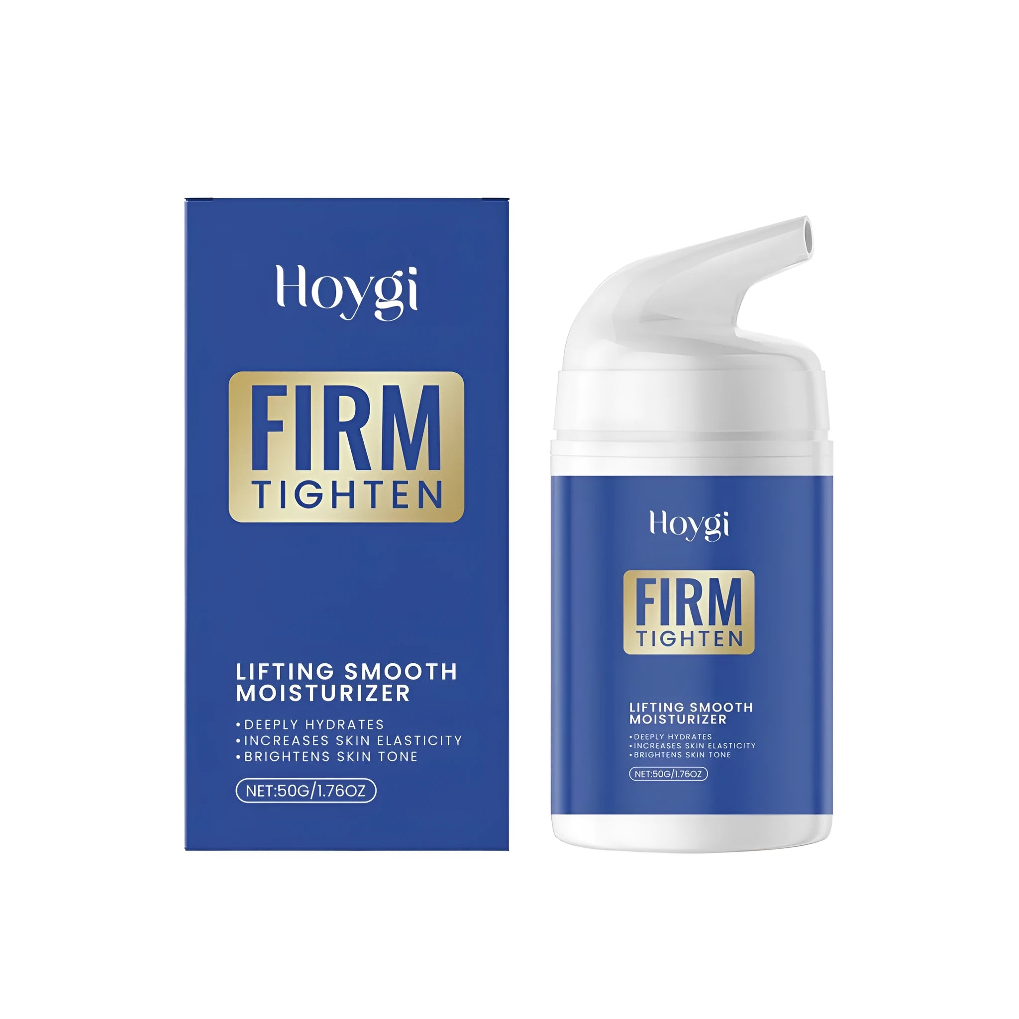 50g jar of lifting smooth face moisturiser cream with honey and hyaluronic acid