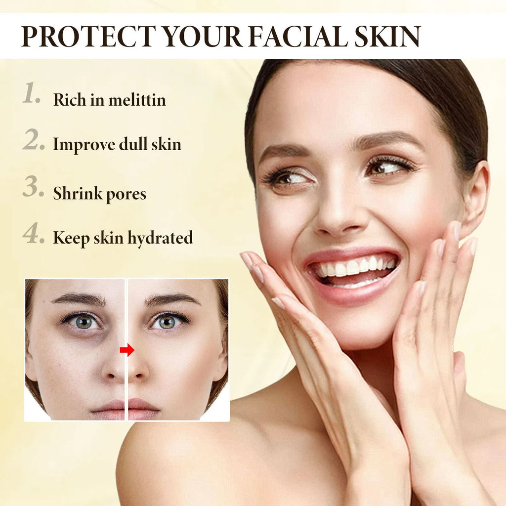 OUHOE bee firming cream in 30g container for facial hydration and firming