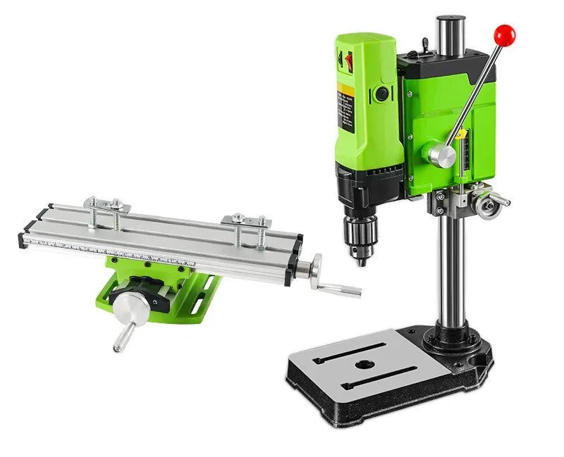 Mini bench drill milling machine with 220V power supply for benchtop workshop drilling applications