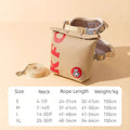 Cartoon hamburger chips design adjustable vest leash rope for dogs on a walk