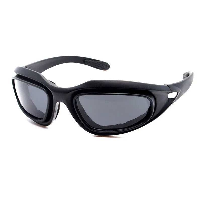 Tactical polarized cycling sunglasses with PC frame in sports style