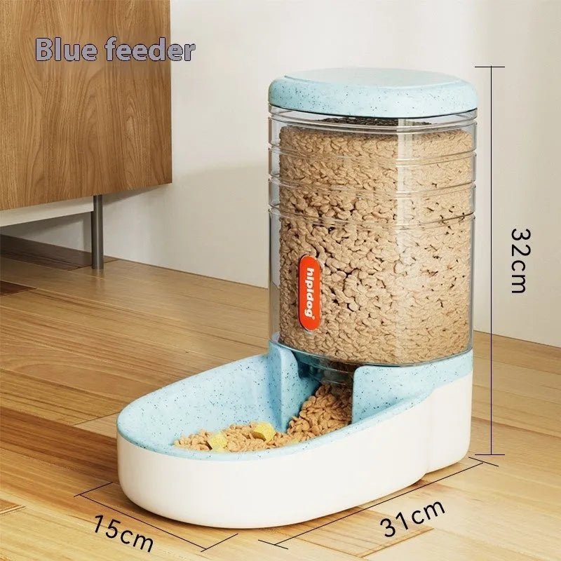 Second generation 3.8L automatic pet water fountain feeder in blue, green, grey or pink colours