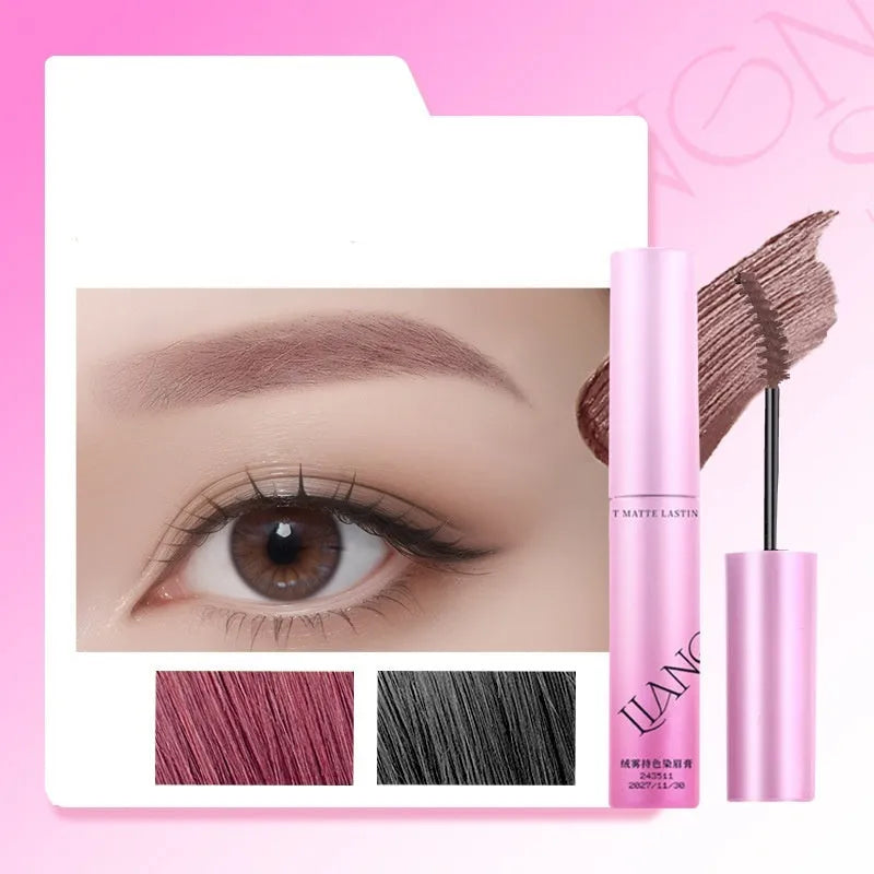 Velvet fog eyebrow cream in compact with four neutral shade options for brow definition