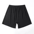 Men's solid colour modal boxer shorts with high waist design on a plain background.