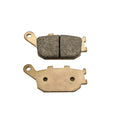 Sintered rear motorcycle brake pad for Honda CBR900RR-03, CBR929RR, CBR954RR models.