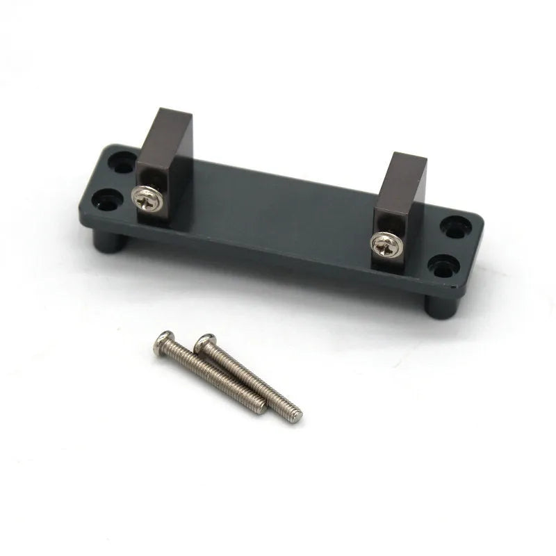 Military remote control car metal accessories kit with grey alloy parts and black tyres for 1:24 scale models