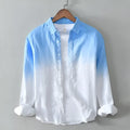 Loose top coat in polyester hemp blend available in dark blue, light blue, yellow colours