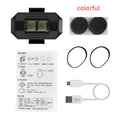 Drone signal light with 7-colour LED indicators and strobe function for enhanced flight visibility