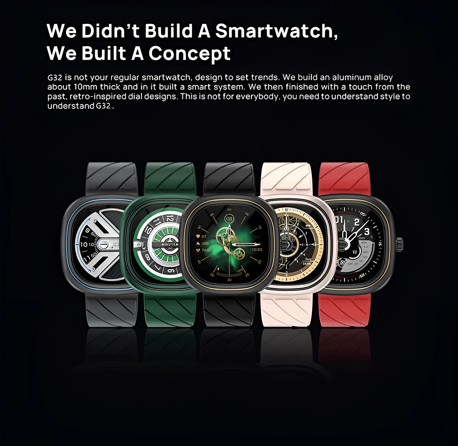 Fashion Bluetooth smart bracelet sports watch with 1.32-inch TFT touch screen on silicone wristband