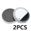 Colourful LED light-up coaster for car cup holder with USB cable.