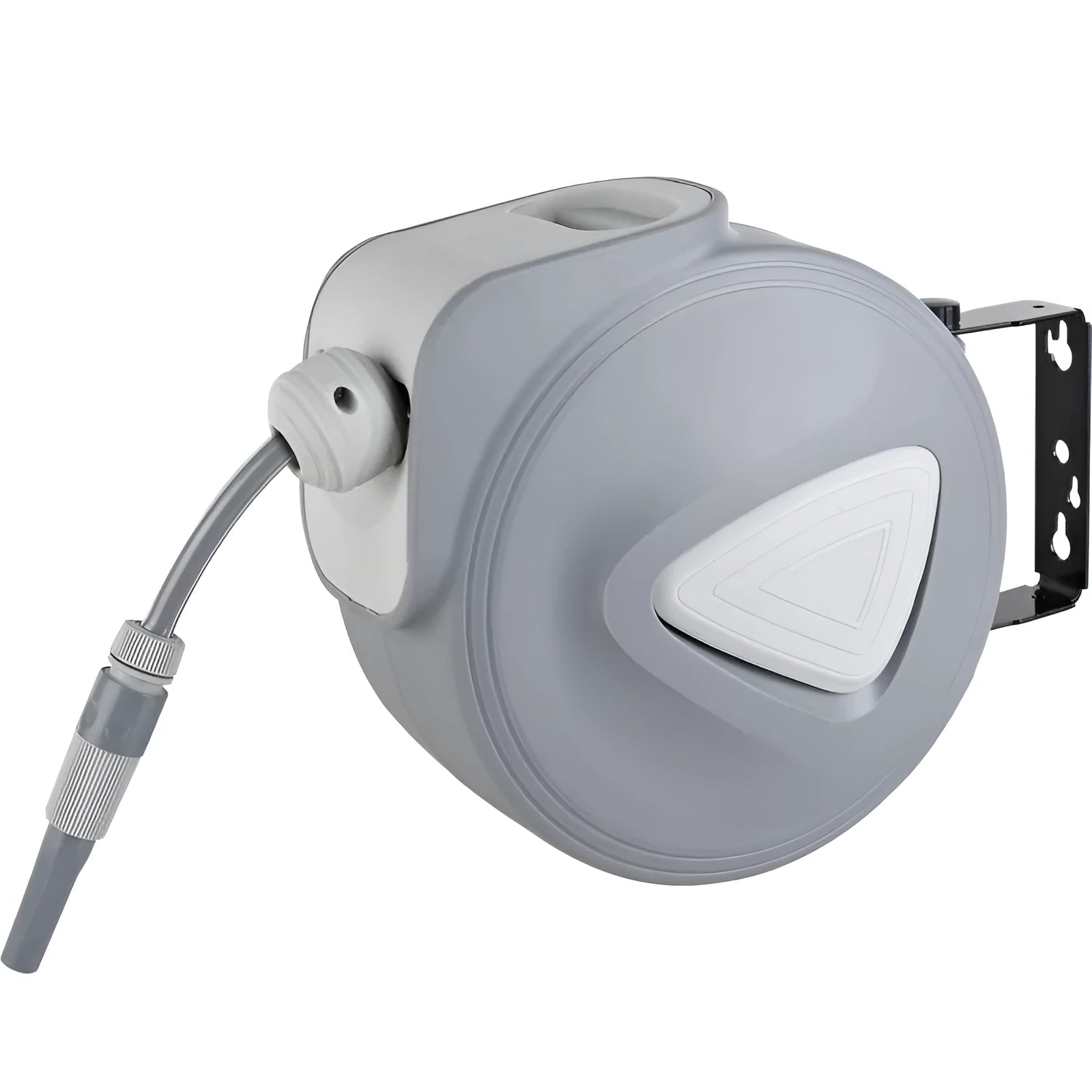 Automatic retractable hose reel with PVC pipe drum for car wash and garden watering