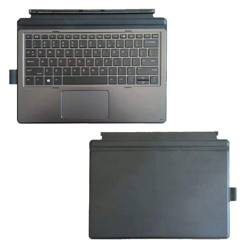 Official black base keyboard for Elite X2 and Pro X2 tablets with PS/2 cable and multimedia keys.