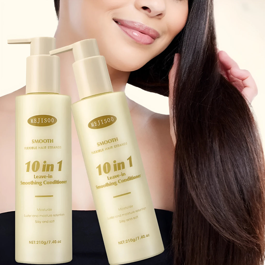 Wash-free Soft 10-in-1 Hair Conditioner in a 210g disposable bottle for ladies.