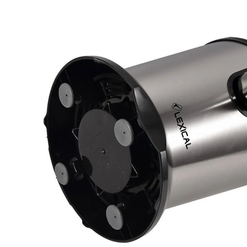 Lemon orange juice separation machine with stainless steel body and vertical screw rod cutter
