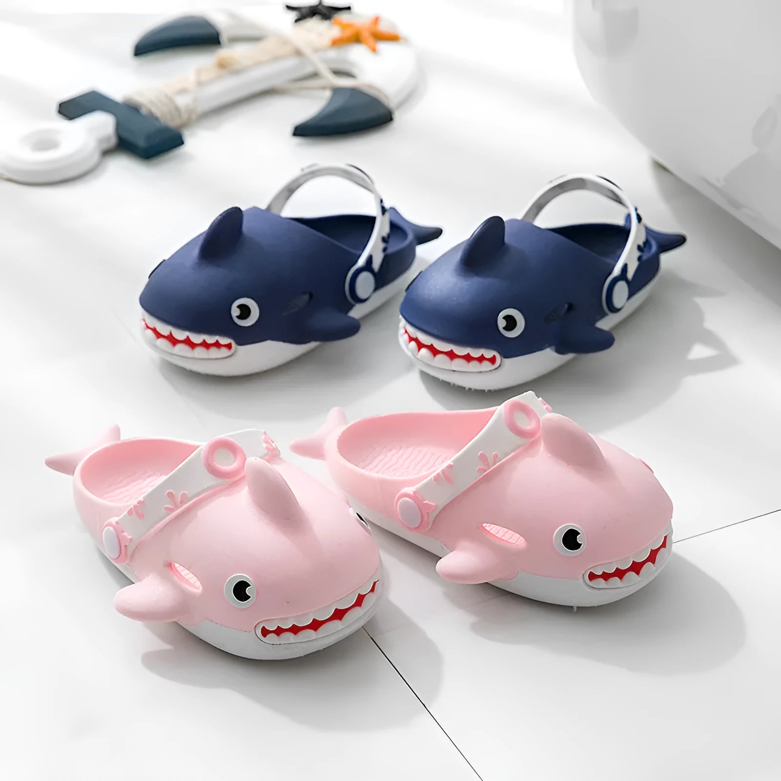 Unisex summer PVC bathroom slippers in yellow for kids and adults