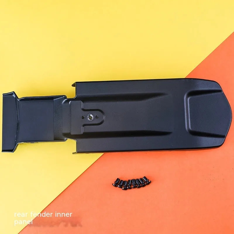 Carbon fibre tail mudguard for light bee electric off-road bicycle with lengthened rear fender design