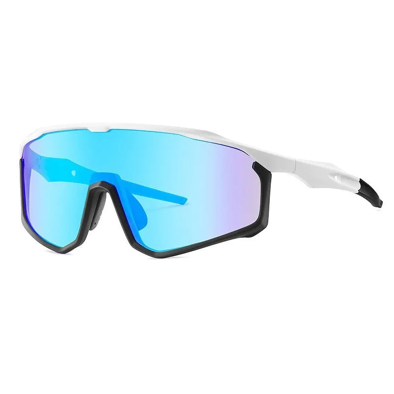 Mountaineering goggles with full frame construction and colourful lens options for outdoor activities