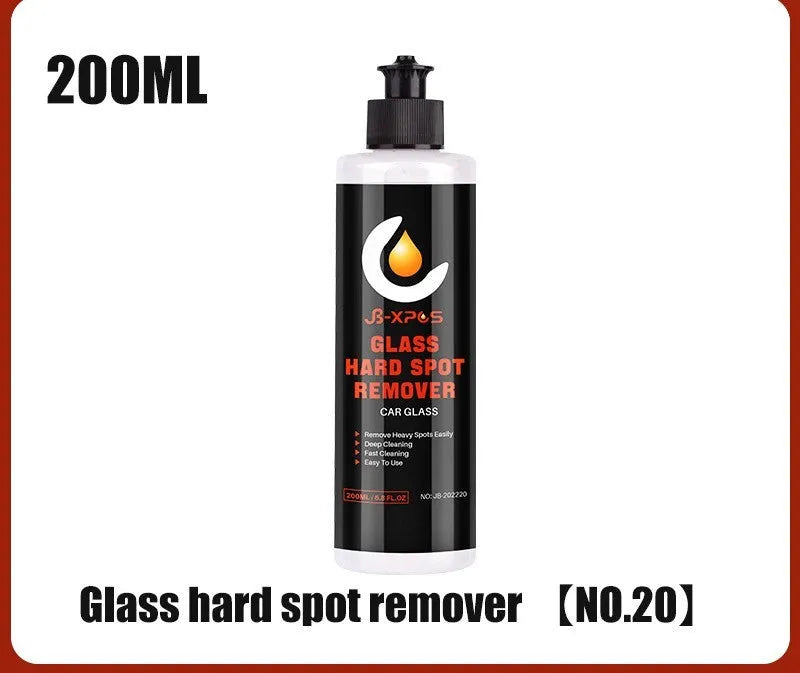 Glass oil film remover cleaning cream paste container in 50ml, 100ml, or 200ml size for car windows