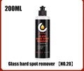 Glass oil film remover cleaning cream paste container in 50ml, 100ml, or 200ml size for car windows